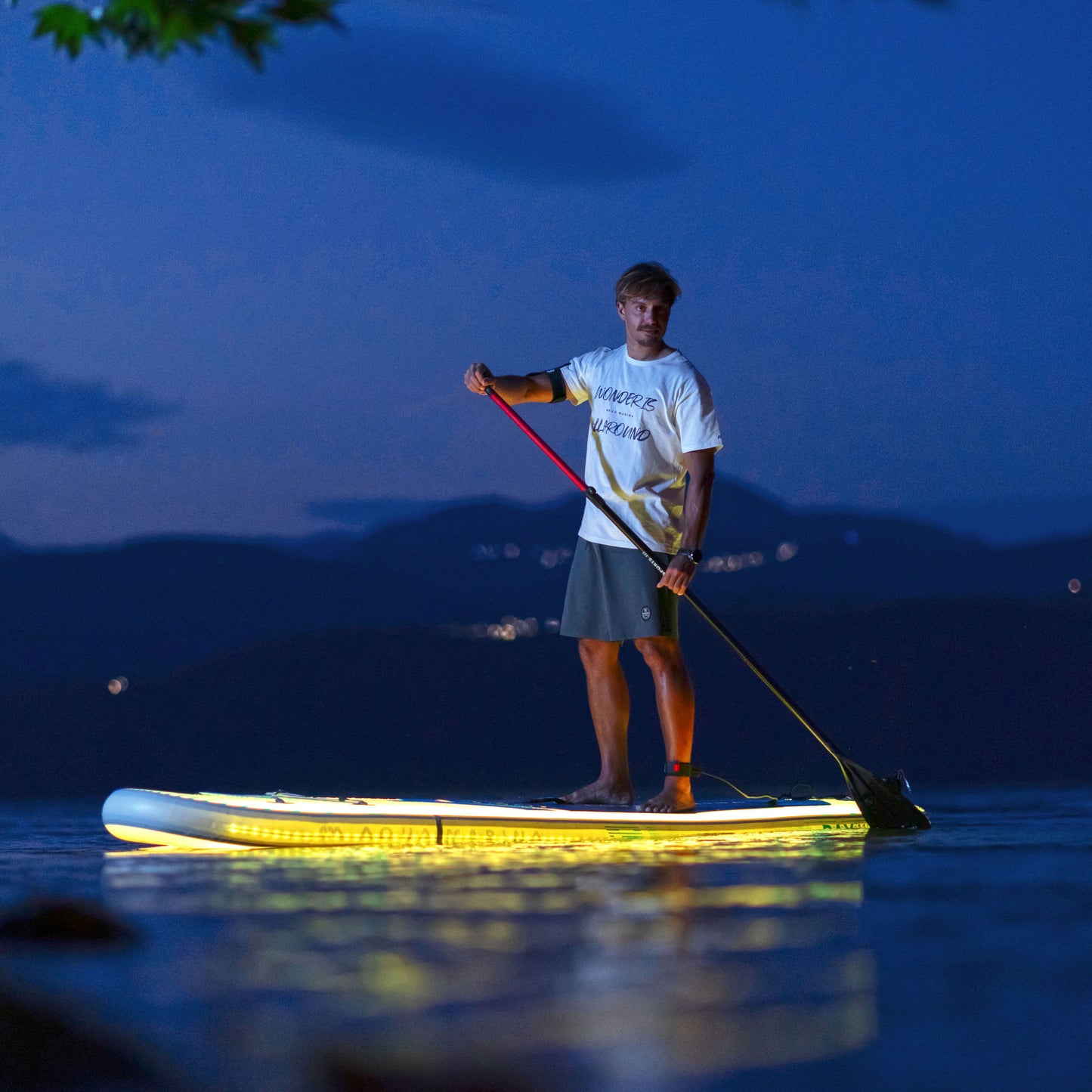 Ray 11'0" TPU Inflatable Paddleboard with Advanced Illumination System