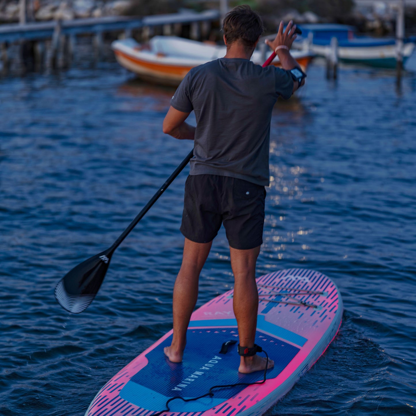 Ray 11'0" TPU Inflatable Paddleboard with Advanced Illumination System