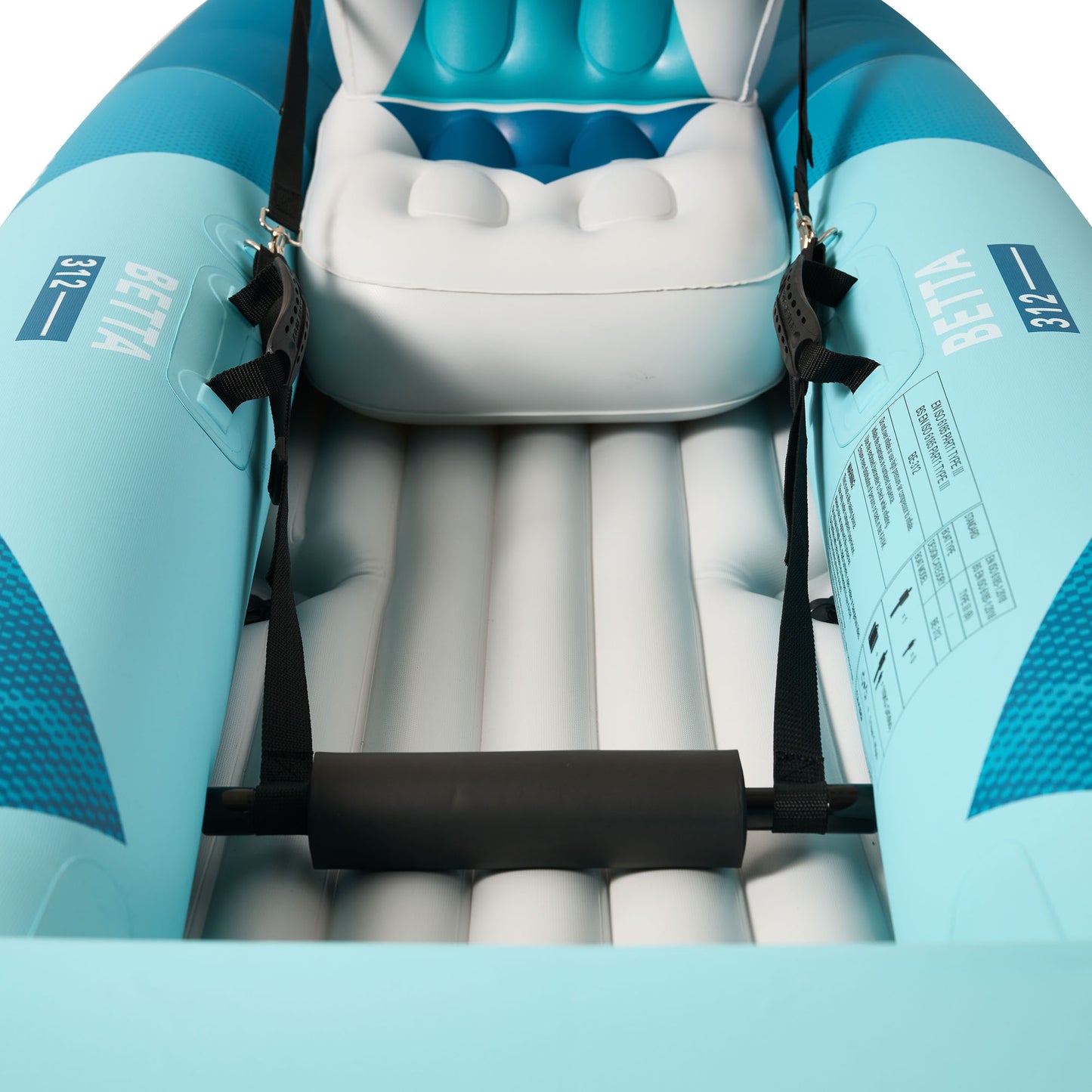 Betta 412 Inflatable Leisure Kayak Package 1/2 Person - New 2026