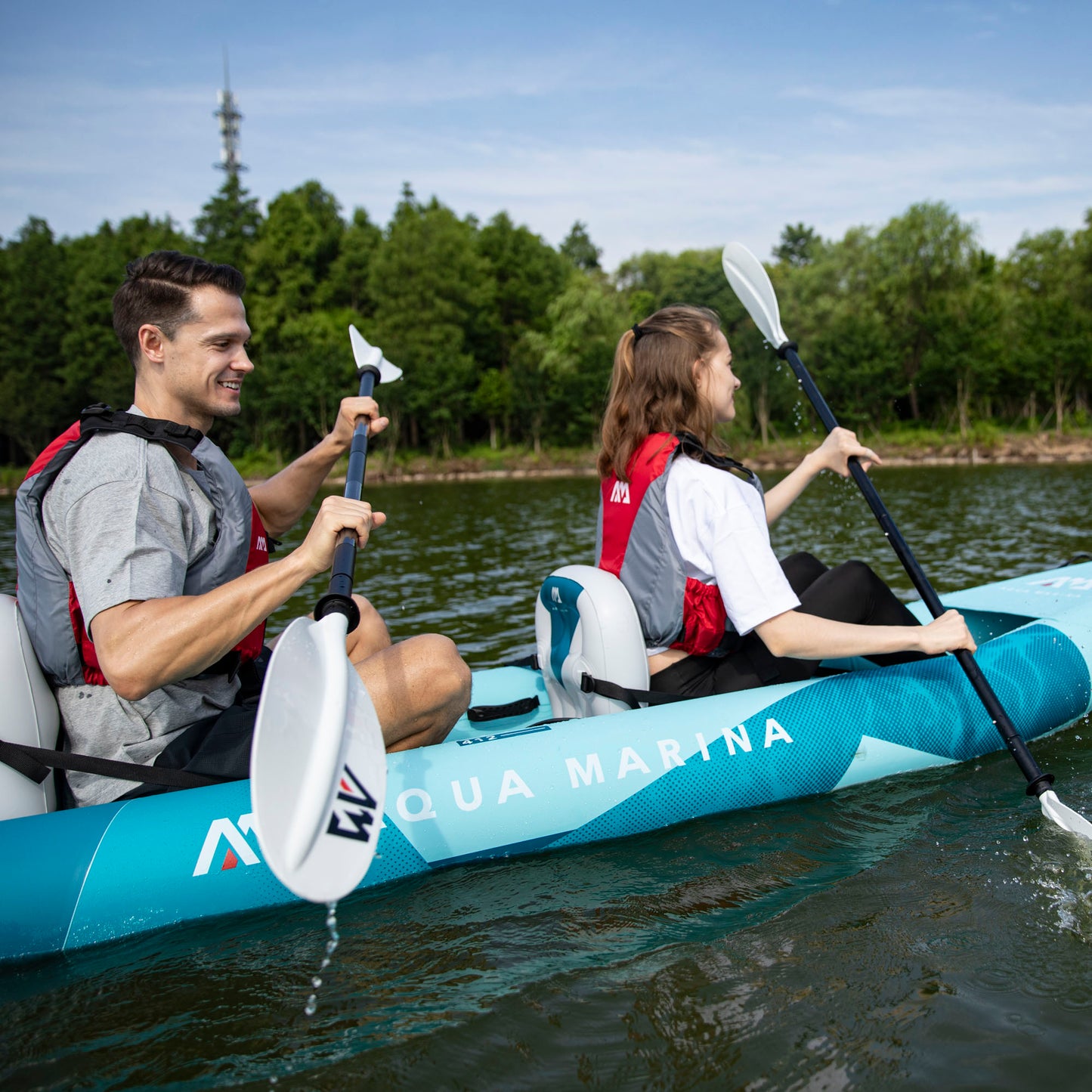Betta 412 Inflatable Leisure Kayak Package 1/2 Person - New 2026