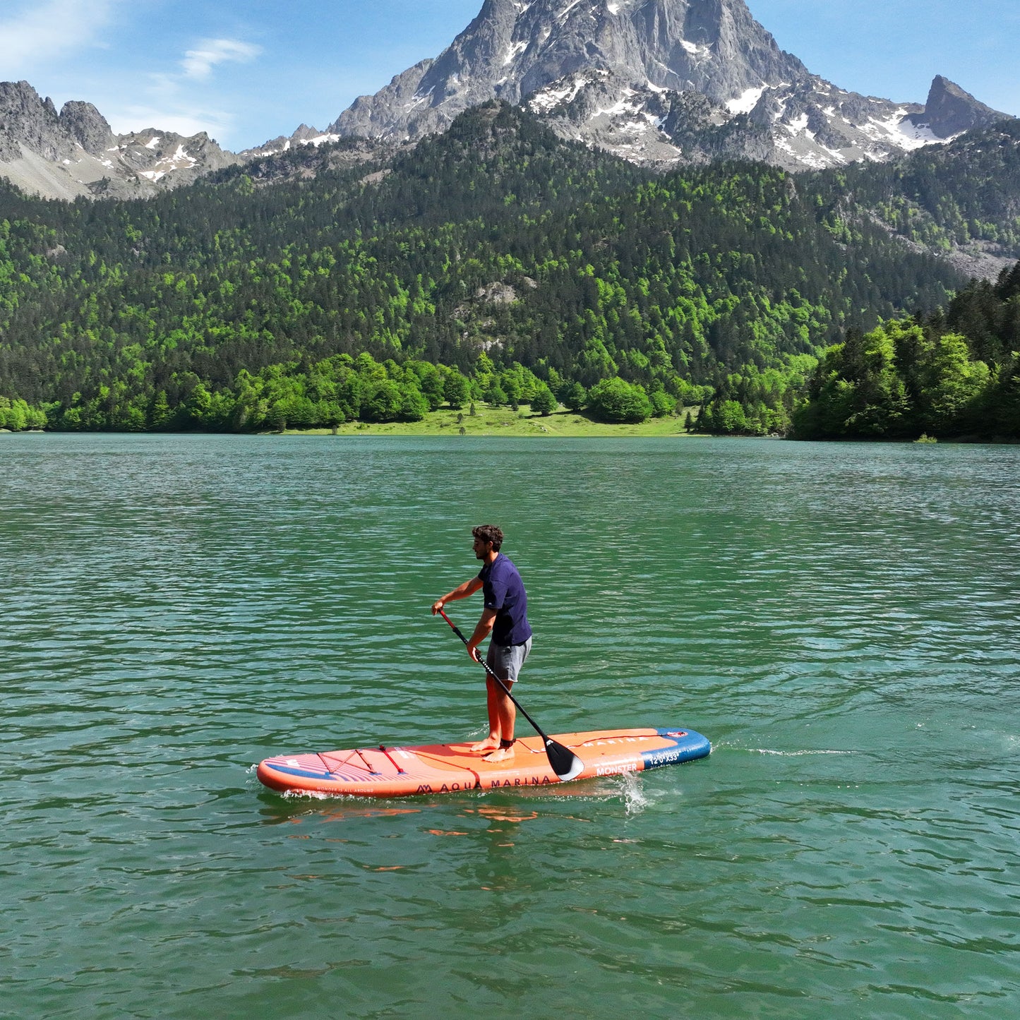 Aqua Marina Monster 12'0" / 366cm All Round Stand Up Paddle Board Package