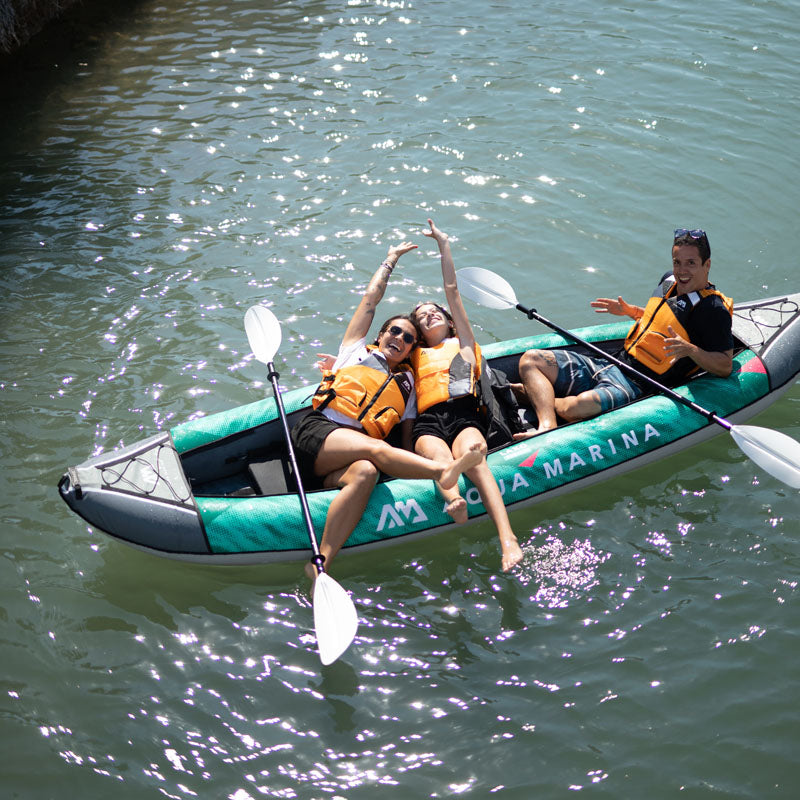Aqua Marina Laxo 380 Inflatable Kayak Package for 2/3 People