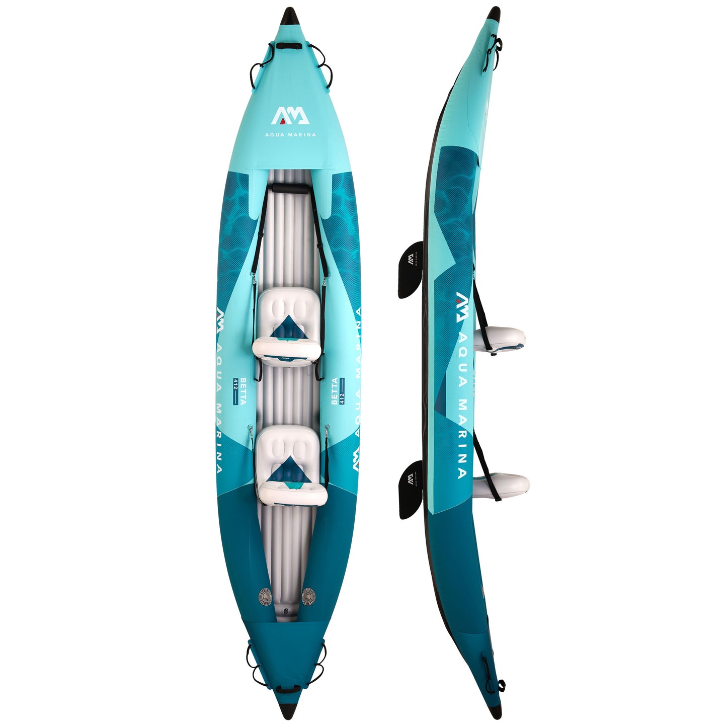 Betta 412 Inflatable Leisure Kayak Package 1/2 Person - New 2026