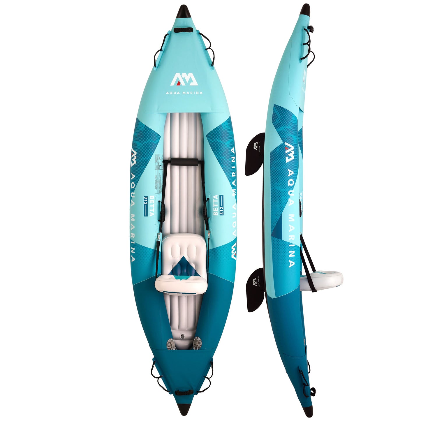 Betta 312 Inflatable Leisure Kayak Package 1 Person - New 2026