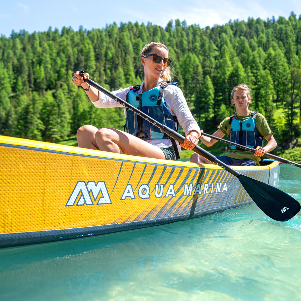 Aqua Marina Tomahawk Air-C 478 High Pressure Drop-Stitch Premium Inflatable Canoe