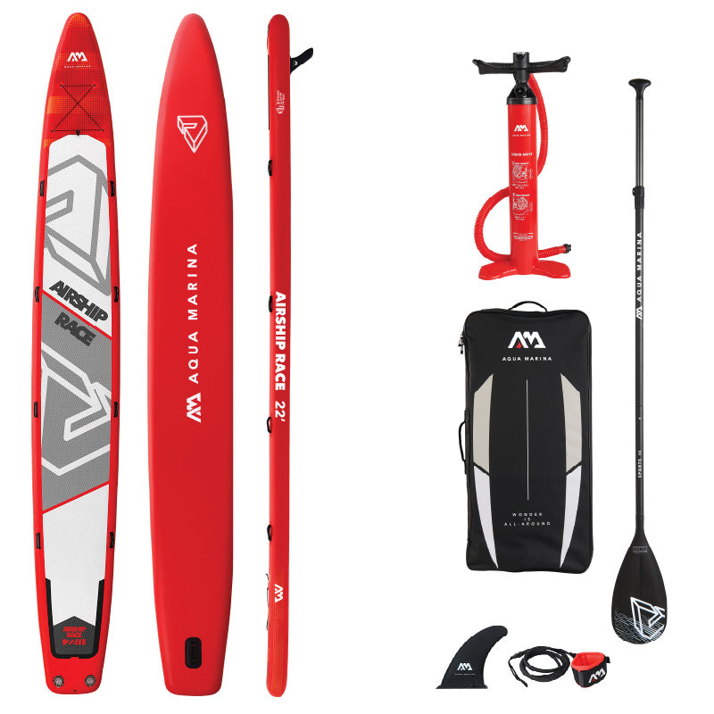 Aqua Marina AirShip Race 22'0" Mutli Person Inflatable Stand Up Paddle Board