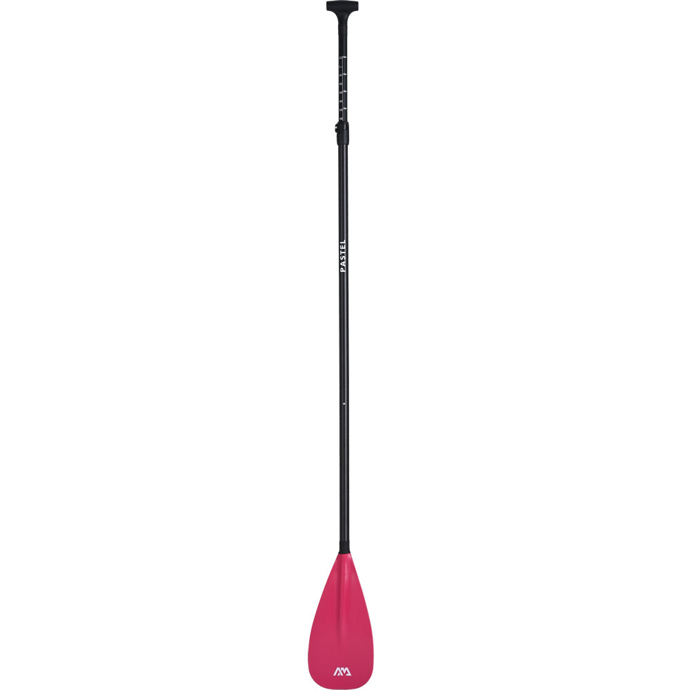 Aqua Marina Pastel Adjustable Carbon/Fiberglass Paddle - Pink