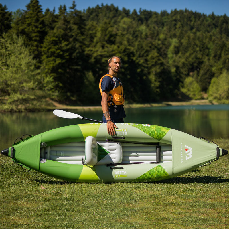 Aqua Marina Betta 312 Inflatable Leisure Kayak Package 1 Person