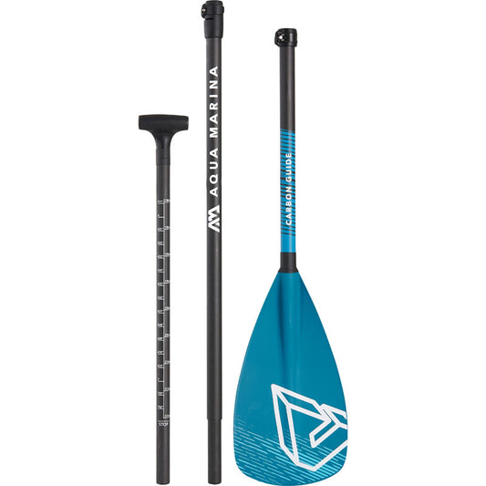 Aqua Marina Carbon Guide Adjustable Carbon/Fiberglass iStand Up Paddle Board Paddle