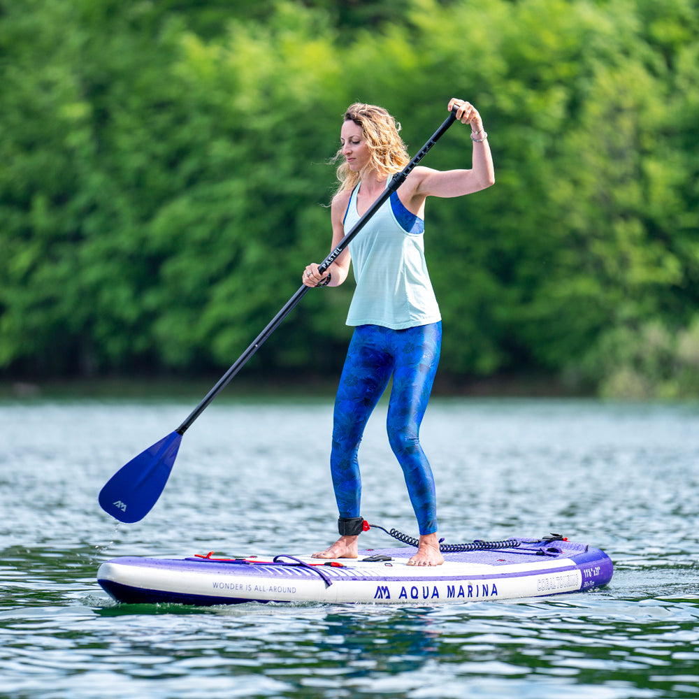 Aqua Marina Coral 11'6" / 350cm Touring Adventure Stand Up Paddle Board- Purple