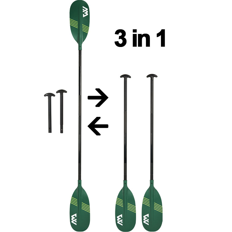 Aqua Marina Ripple-Tech 2-in-1 Aluminum Canoe & Kayak Convertible Paddle