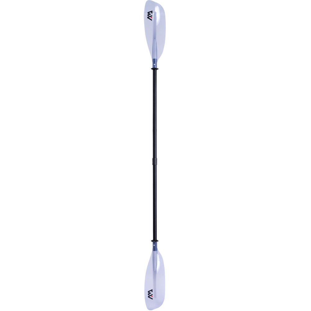 Aqua Marina KP-2 Adjustable Fiberglass Kayak Paddle with Clear/Grey Blade