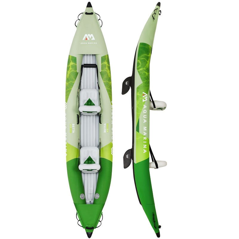 Aqua Marina Betta 412 Inflatable Leisure Kayak Package 1/2 Person