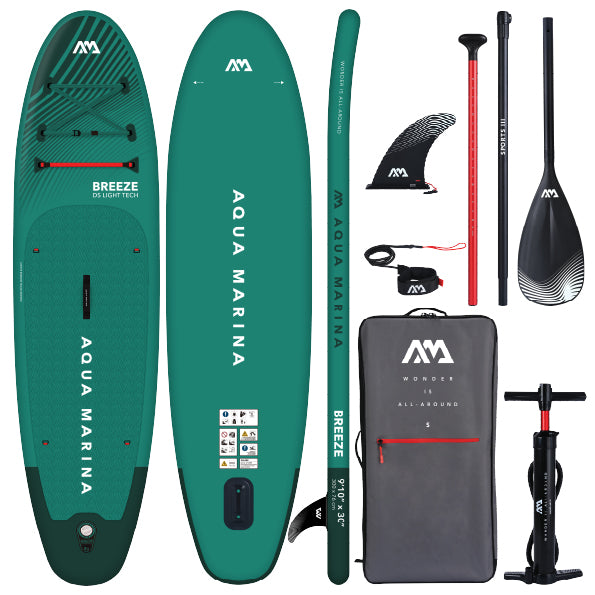 Aqua Marina Breeze 9'10" / 300cm All Round Stand Up Paddle Board Package