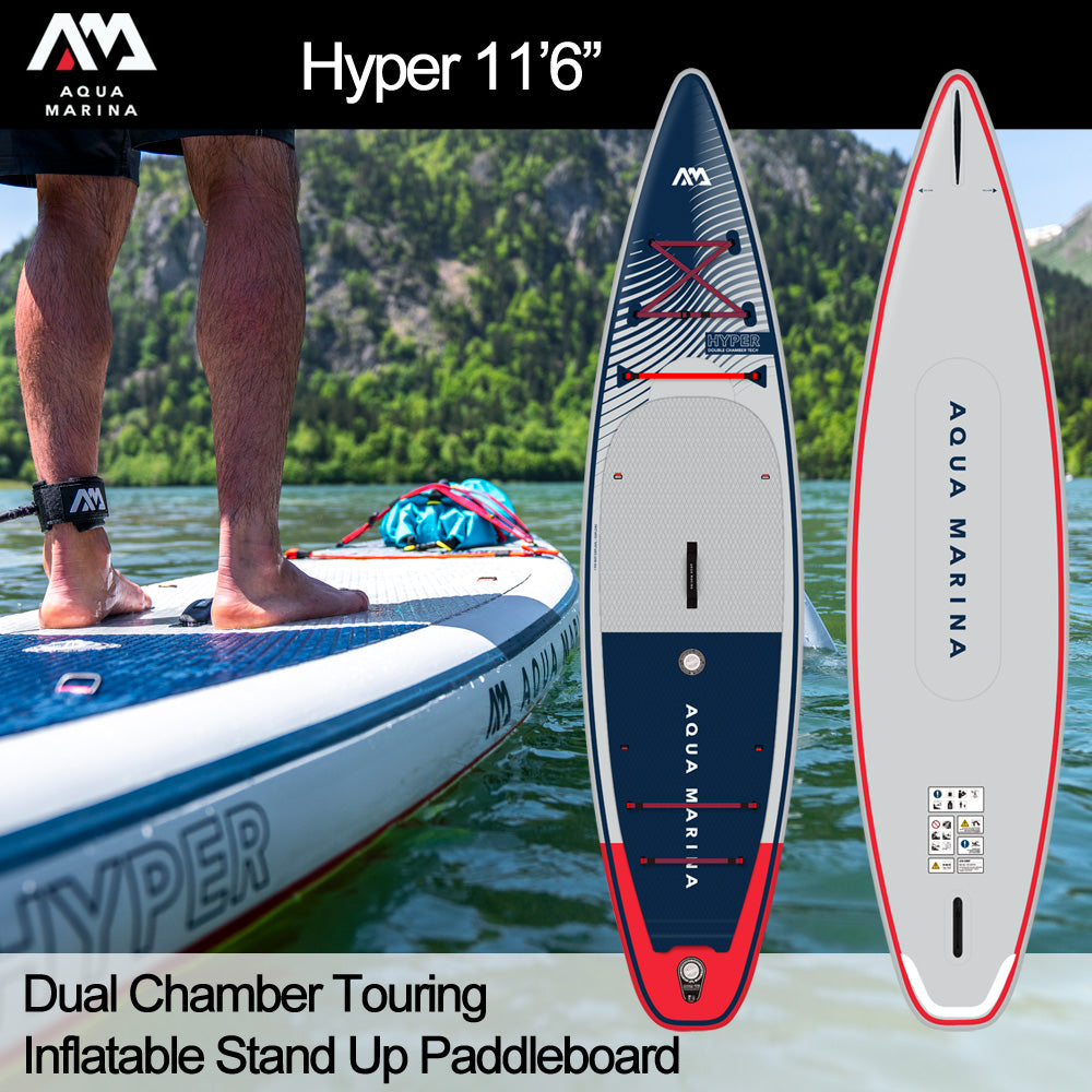 Aqua Marina Hyper 11'6" / 350cm Double Chamber Adventure Stand Up Paddle Board