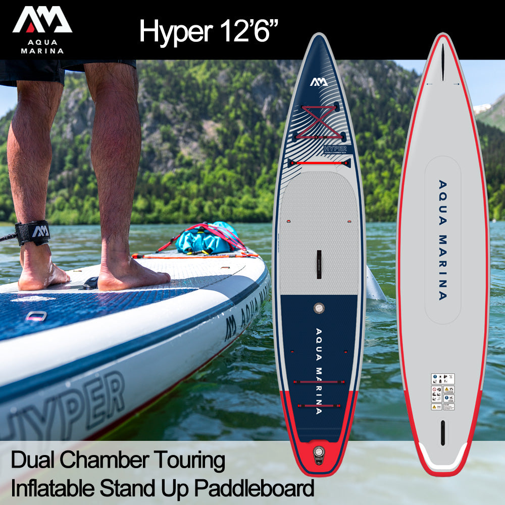 Aqua Marina Hyper 12'6" / 381cm Double Chamber Adventure Stand Up Paddle Board