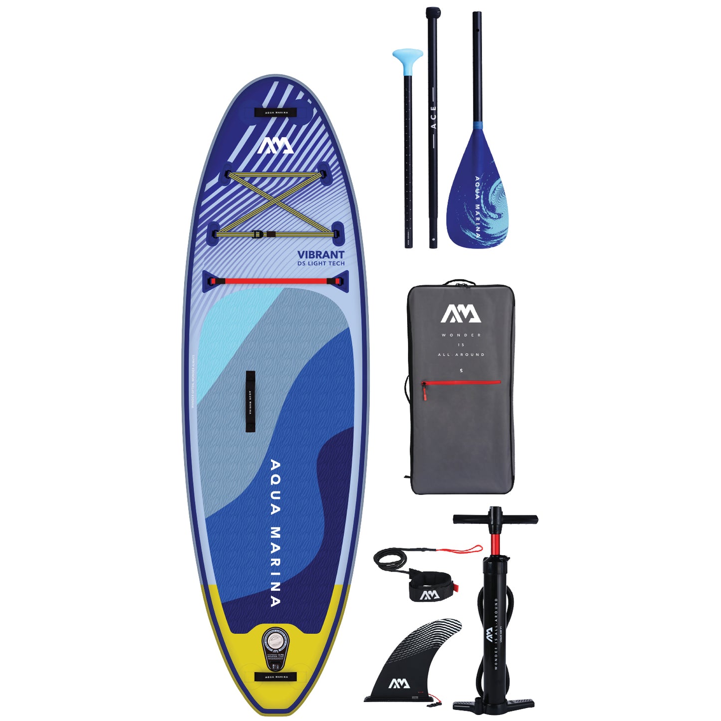 Aqua Marina Vibrant Youth 8'0" Inflatable Stand Up Paddleboard Package 2024