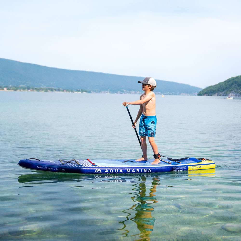 Aqua Marina Vibrant Touring Youth 10'0" Inflatable Stand Up Paddleboard Package