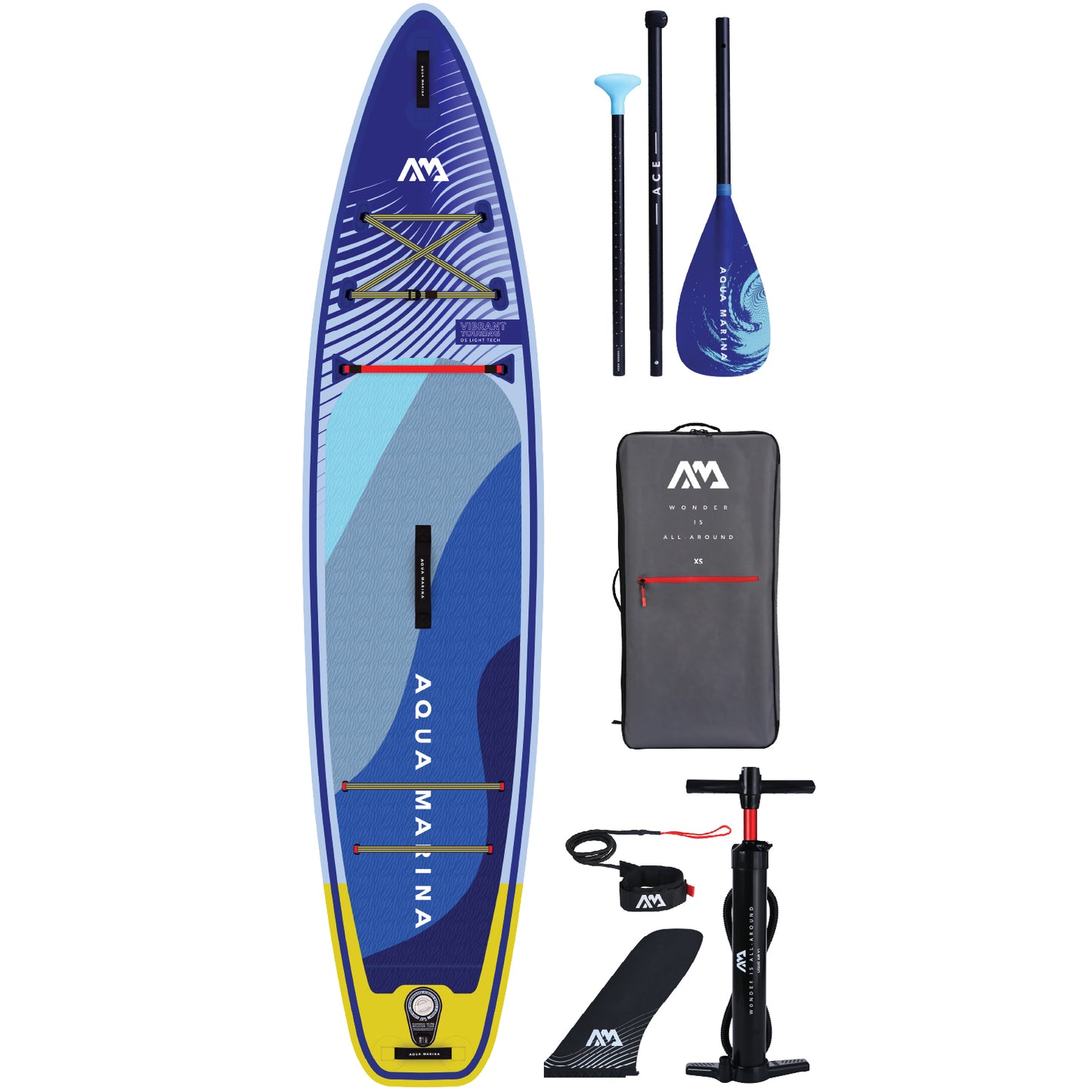 Aqua Marina Vibrant Touring Youth 10'0" Inflatable Stand Up Paddleboard Package