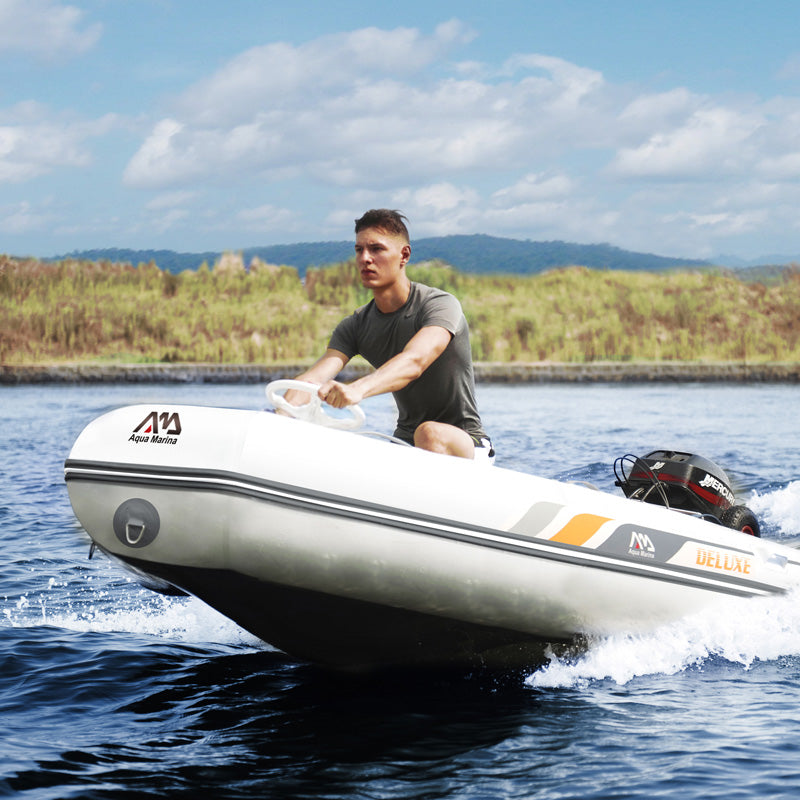 Aqua Marina Deluxe Heavy Duty Tender Sports Boat 3.6m - Alloy Deck