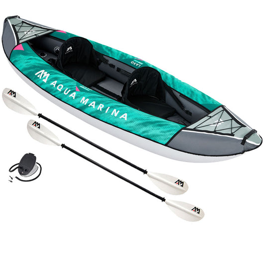 Aqua Marina Laxo 320 Inflatable Kayak Package for 1/2 People