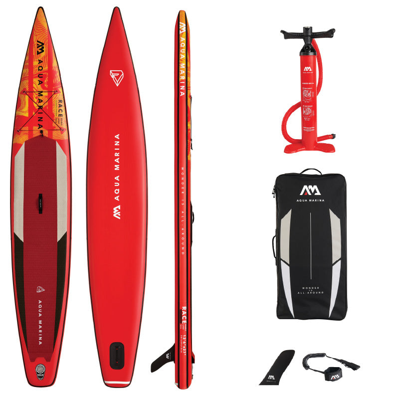 Aqua Marina Race 12'6" Inflatable Stand Up Paddle Board