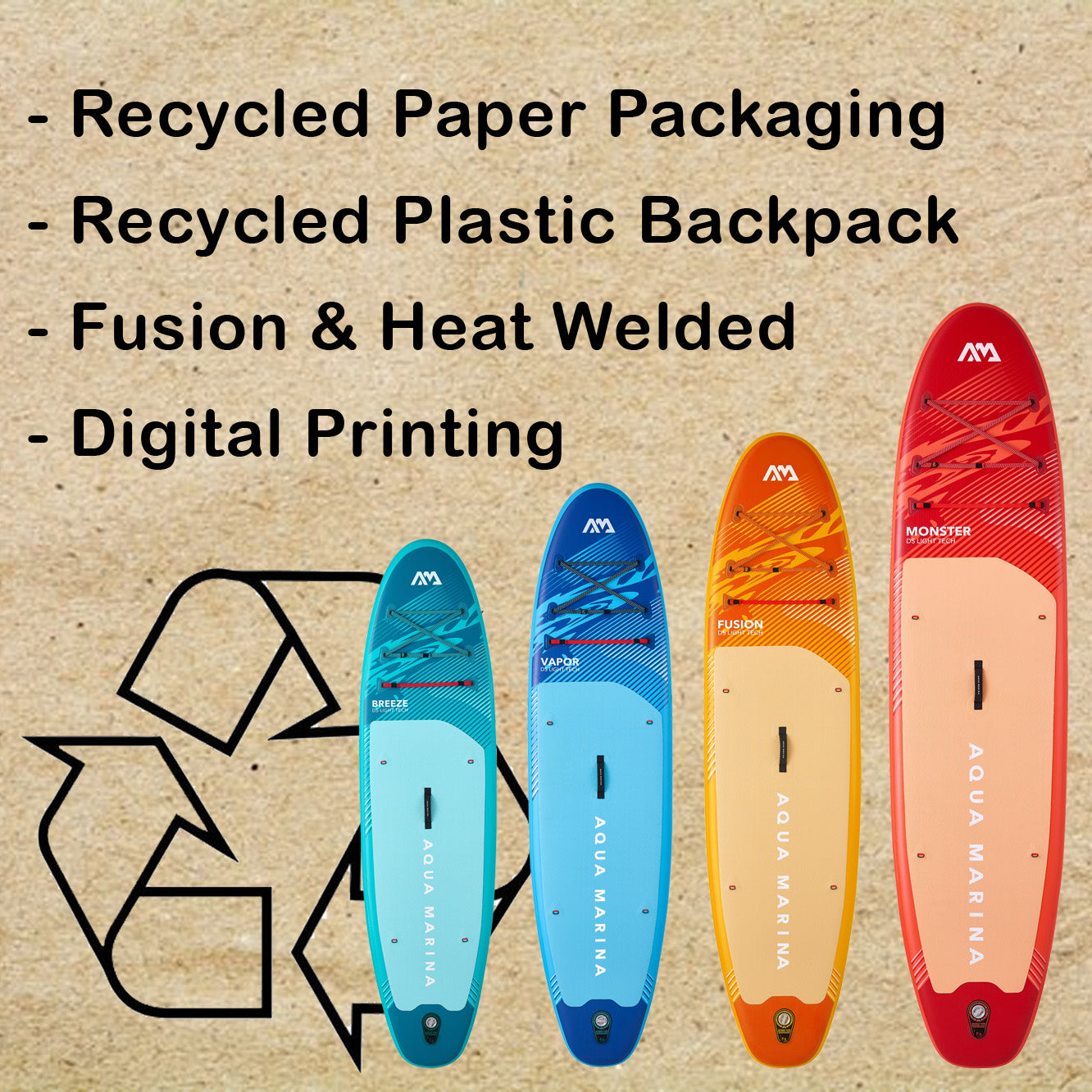 Fusion 10'10" All Round Inflatable Paddleboard - New 2026